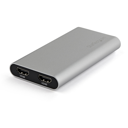 Startech.Com Thunderbolt 3 to Dual HDMI Adapter - 4K60 - Mac and Windows TB32HD24K60
